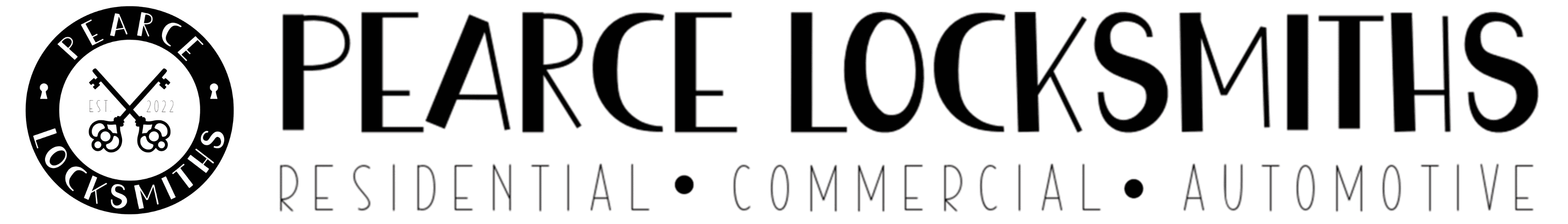 Logo Extended - Pearce Locksmith